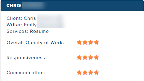 professional resume writers reviews